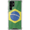 Brazil Flag Distressed Galaxy S22 Ultra Clear Case